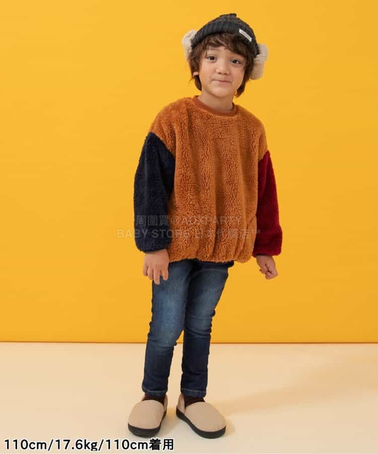日本童裝 BREEZE 毛毛衛衣 80-150cm 男童款/女童款 冬季 TOPS