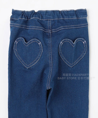 日本童裝 aF#a325 蝴蝶結休閒長褲 100-160cm 女童款 秋季 PANTS