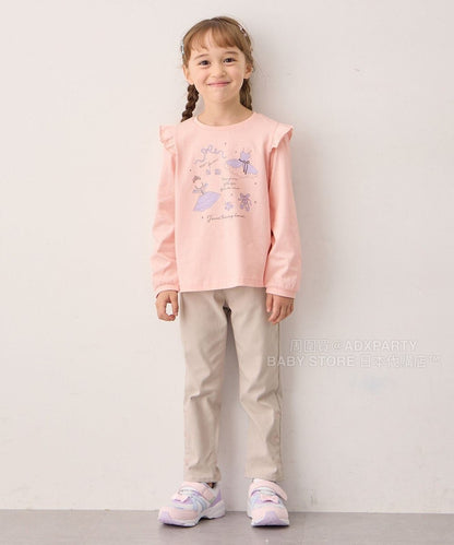 日本童裝 aF#a325 蝴蝶結休閒長褲 100-160cm 女童款 秋季 PANTS