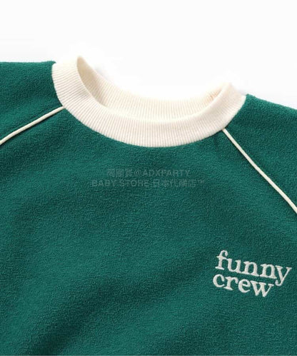 日本童裝 BREEZE 抓毛衛衣 90-140cm 男童款 冬季 TOPS 聖誕紅/新年紅