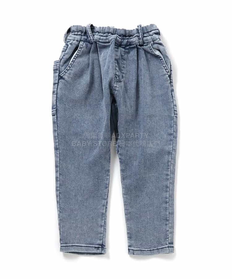 日本童裝 BREEZE 輕盈皺褶長褲 90-150cm 男童款 冬季 PANTS