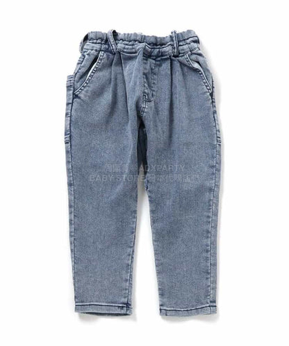 日本童裝 BREEZE 輕盈皺褶長褲 90-150cm 男童款 冬季 PANTS