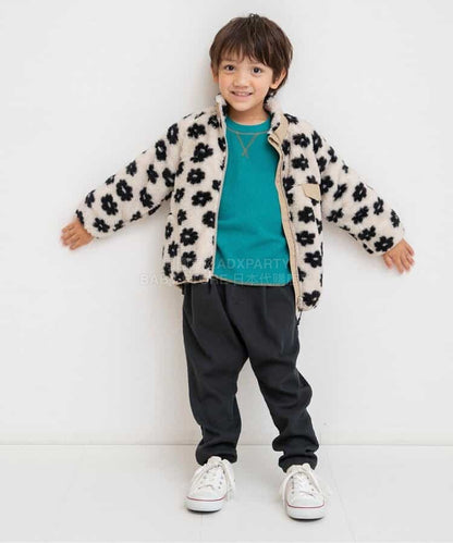 日本童裝 BREEZE 輕盈皺褶長褲 90-150cm 男童款 冬季 PANTS