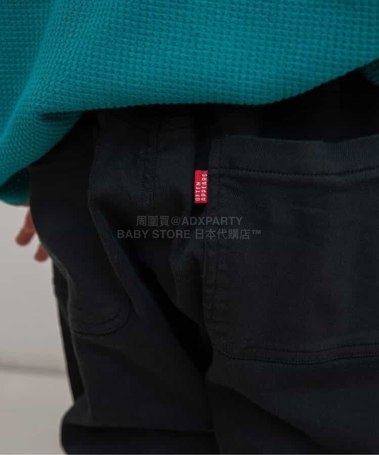 日本童裝 BREEZE 輕盈皺褶長褲 90-150cm 男童款 冬季 PANTS