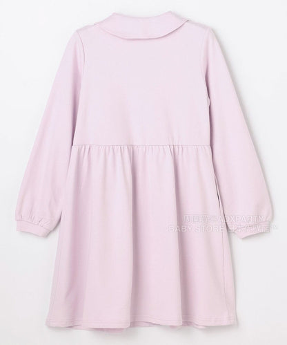 日本童裝 aF#a325 芭蕾舞拉練刺繡外套連身裙 110-150cm 女童款 秋季 (適合初秋、香港平均溫度、寒冷天氣）OUTERWEAR DRESSES