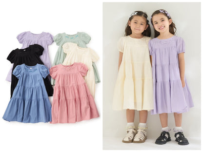 日本童裝 Ly# mine 層疊連身裙 100-150cm 女童款 夏季 DRESSES