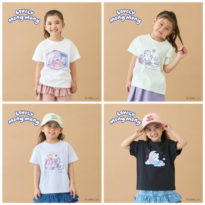 Japanese children's clothing Ly# mine tank top and shorts set 100-150cm girls summer TOPS PANTS 