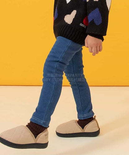 日本童裝 BREEZE 抓毛彈力緊身褲 80-140cm 男童款/女童款 冬季 PANTS