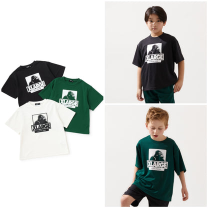 日本童裝 XLARGE KIDS 防UV 吸水速乾 印花上衣 100-140cm 男童款 夏季 TOPS