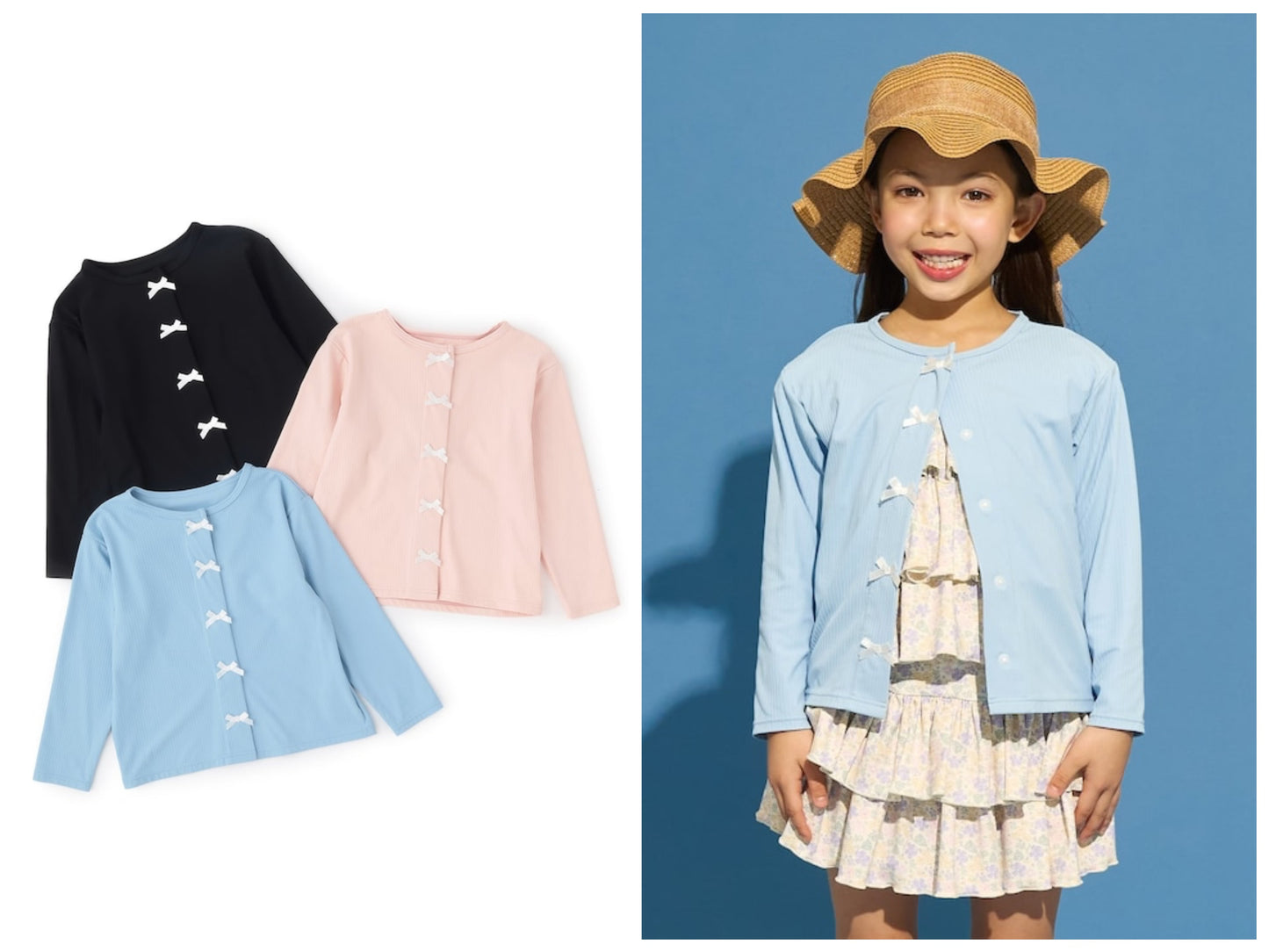 日本童裝 Ly# mine 防UV 泳衣外套 100-130cm 女童款 夏季 夏日玩水泳衣特輯