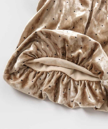 日本童裝 BREEZE 天鵝絨假兩件上衣 80-140cm 女童款 冬季 TOPS