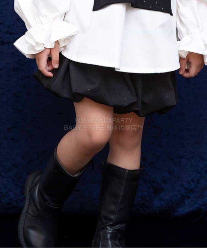 日本童裝 BREEZE 閃亮泡泡短褲 90-140cm 女童款 冬季 PANTS