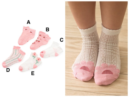 日本直送 Ly# mine 襪一對 16-20cm 襪系列