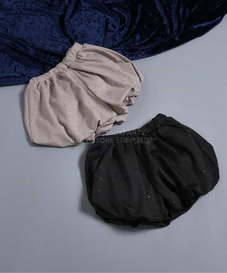 日本童裝 BREEZE 閃亮泡泡短褲 90-140cm 女童款 冬季 PANTS