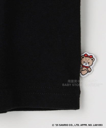 日本童裝 aF#a325 x sanrio Hello Kitty 印花長袖上衣 110-150cm 女童款 秋季 TOPS 聖誕紅/新年紅