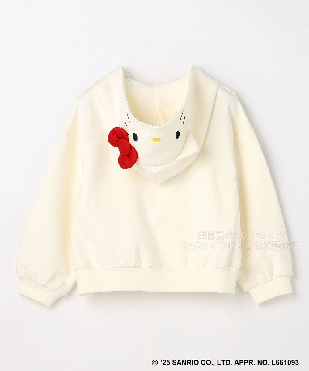 日本童裝 aF#a325 x sanrio Hello Kitty 衛衣外套 110-150cm 女童款 秋季 OUTERWEAR