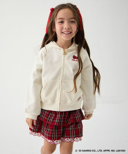 日本童裝 aF#a325 x sanrio Hello Kitty 衛衣外套 110-150cm 女童款 秋季 OUTERWEAR
