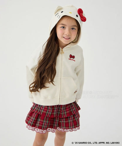 日本童裝 aF#a325 x sanrio Hello Kitty 衛衣外套 110-150cm 女童款 秋季 OUTERWEAR
