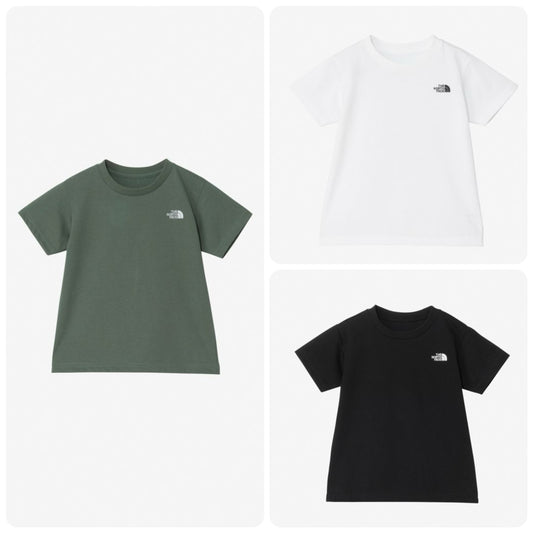 Japanese children's clothing TNF quick-dry series UV protection fine logo top 100-120cm boys/girls summer TOPS 