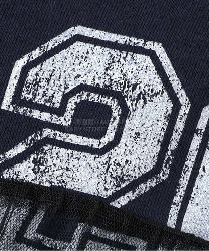 日本童裝 BREEZE 印花薄紗連身裙 80-140cm 女童款 冬季 DRESSES