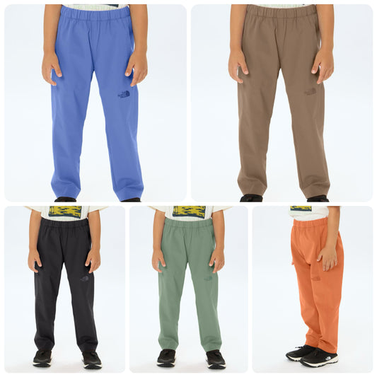 Japanese TNF High Elastic Waterproof System Anti-static Care UV Protection Sports Pants 100-120cm Boys/Girls Summer PANTS 