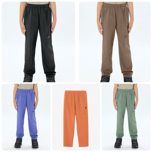 Japanese TNF High Elastic Waterproof System Anti-static Care Anti-UV Sports Pants 130-160cm Boys/Girls Summer PANTS 