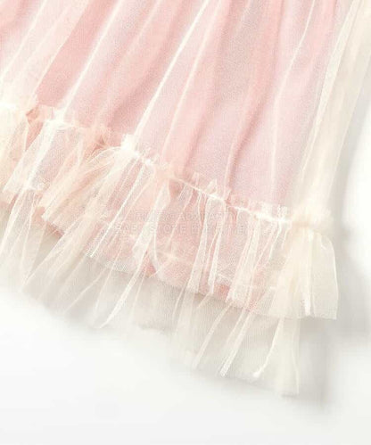 日本童裝 BREEZE 印花薄紗連身裙 80-140cm 女童款 冬季 DRESSES