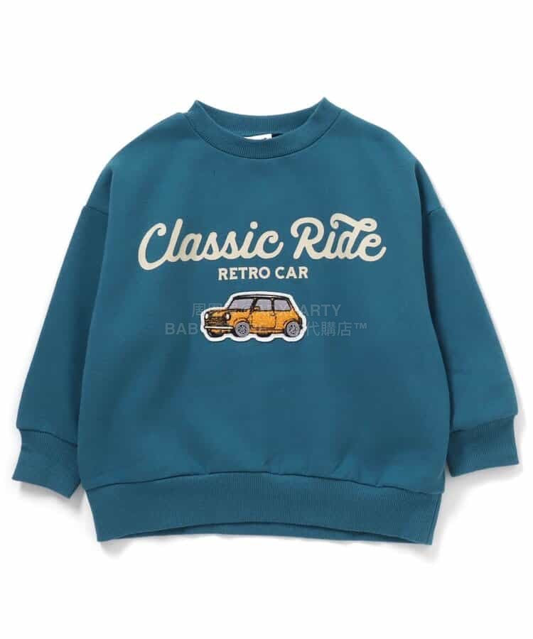 日本童裝 BREEZE 抓毛貼布衛衣 80-140cm 男童款/女童款 冬季 TOPS