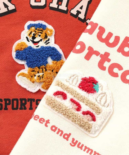 日本童裝 BREEZE 抓毛貼布衛衣 80-140cm 男童款/女童款 冬季 TOPS