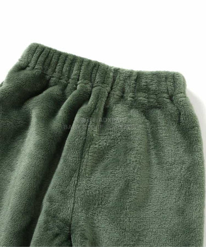 日本童裝 BREEZE 動物毛絨睡衣 80-130cm 男童款 冬季 TOPS PANTS 睡衣系列