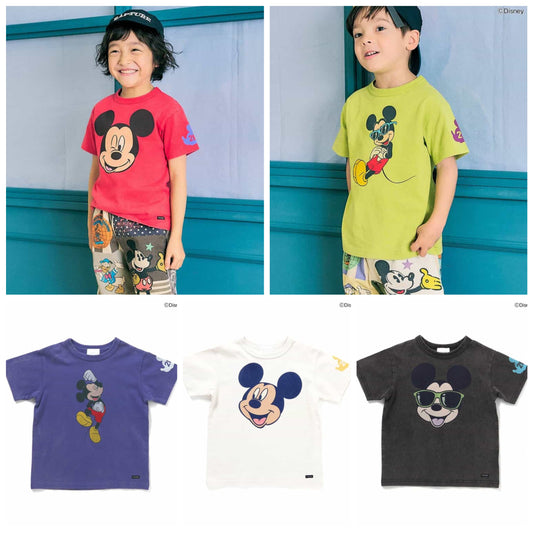 日本童裝 F.O.KIDS x Disney 印花上衣 80-160cm 男童款/女童款 夏季 TOPS