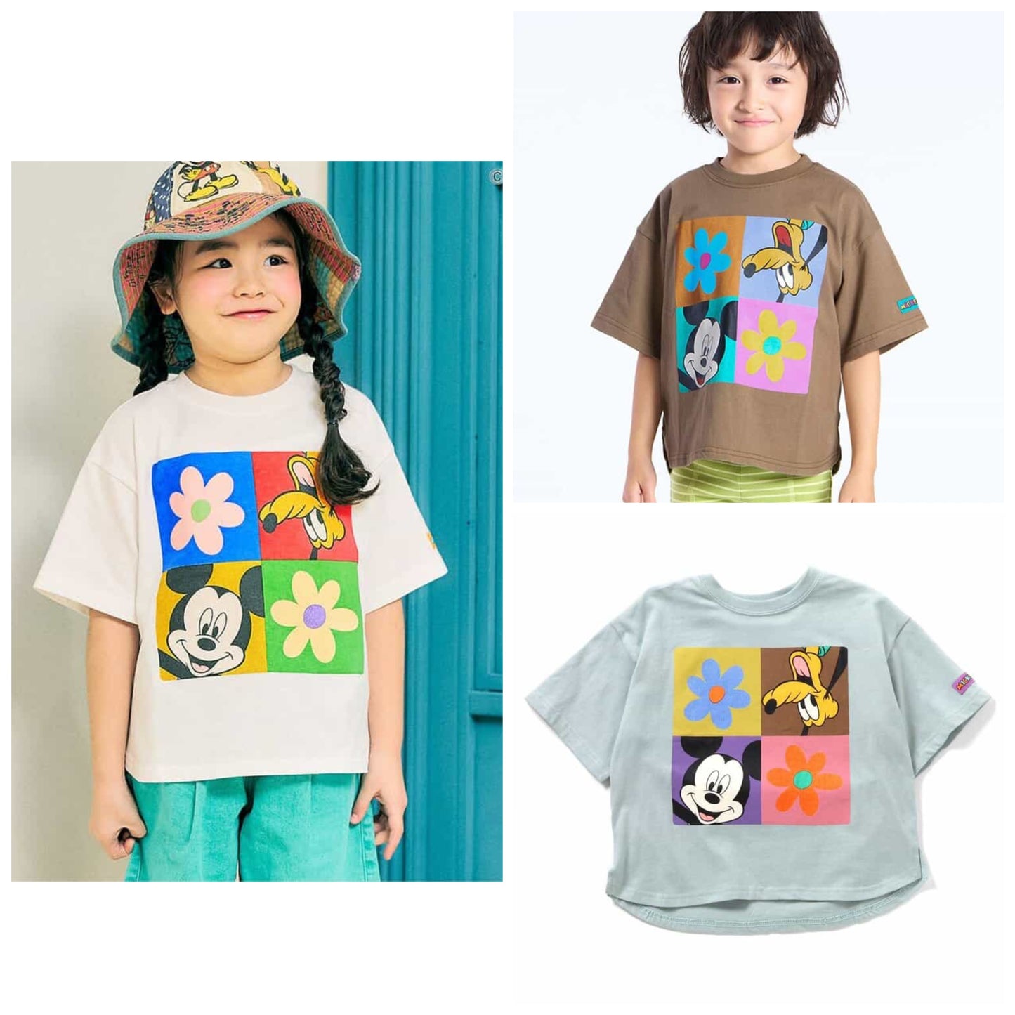 日本童裝 F.O.KIDS x Disney 印花上衣 80-160cm 男童款/女童款 夏季 TOPS