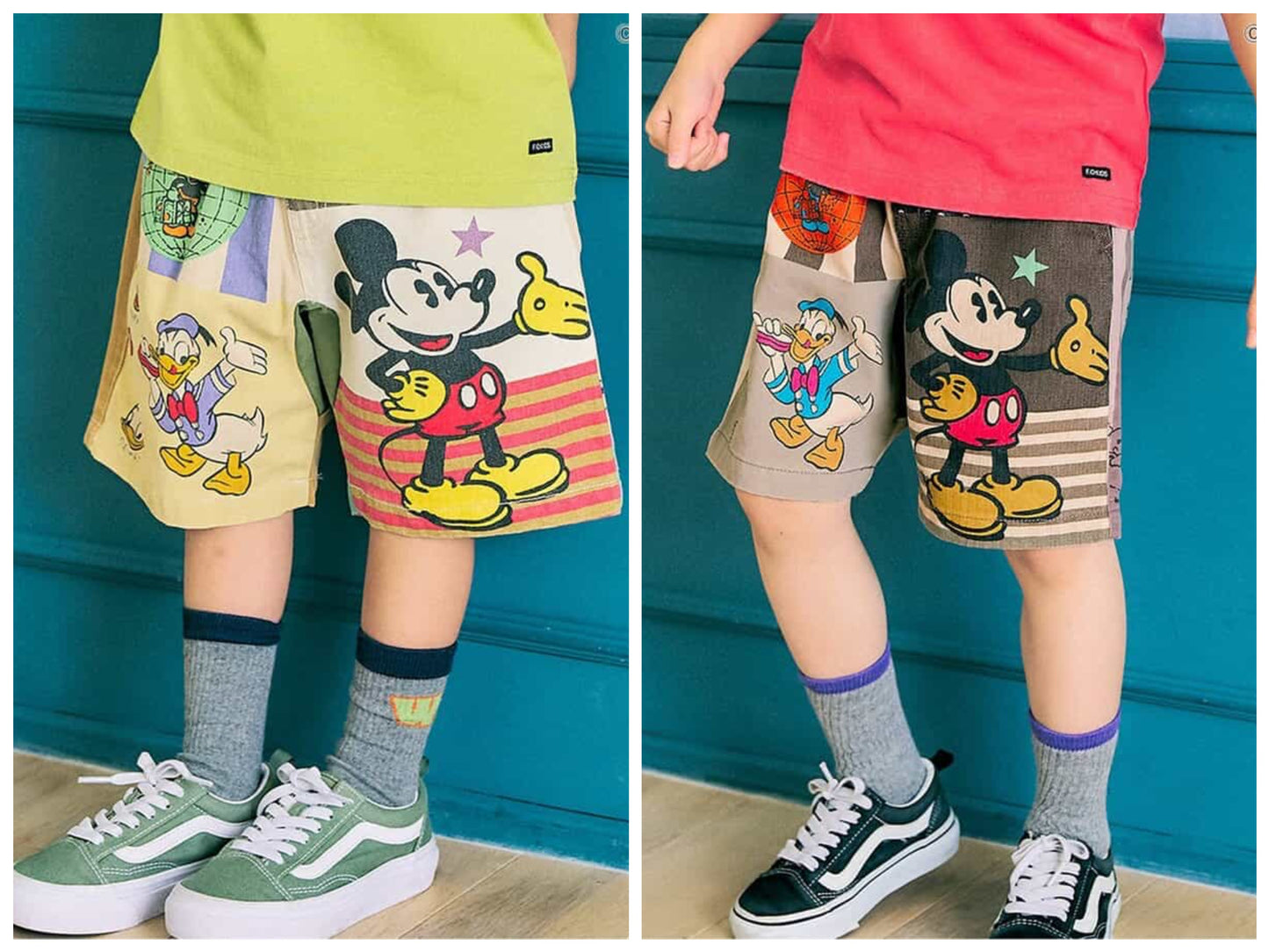 日本童裝 F.O.KIDS x Disney 休閒短褲 80-160cm 男童款/女童款 夏季 PANTS
