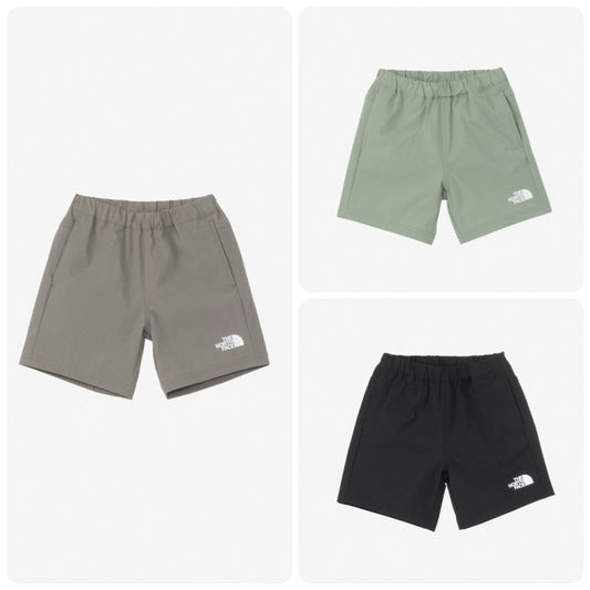 Japanese children's clothing TNF waterproof series high stretch static care sports shorts 100-120cm boys'/girls' summer PANTS 