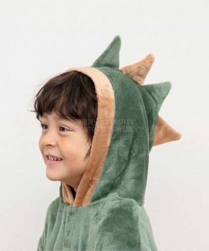 日本童裝 BREEZE 動物毛絨睡衣 80-130cm 男童款 冬季 TOPS PANTS 睡衣系列