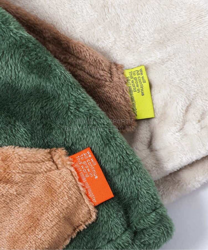 日本童裝 BREEZE 動物毛絨睡衣 80-130cm 男童款 冬季 TOPS PANTS 睡衣系列