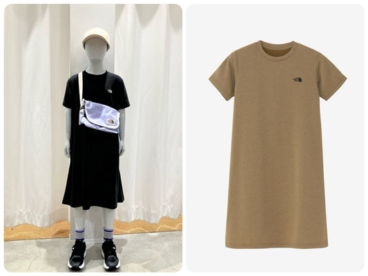 Japanese TNF UV Protection Anti-static Care Heat-Proof Dress (130-160cm) for Girls Summer 