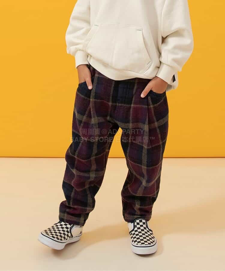 日本童裝 BREEZE 休閒闊腳褲 90-150cm 男童款 冬季 PANTS