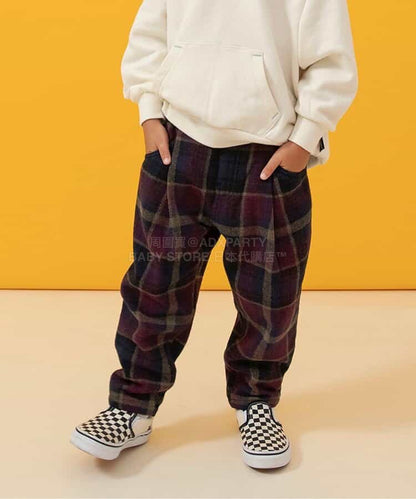 日本童裝 BREEZE 休閒闊腳褲 90-150cm 男童款 冬季 PANTS