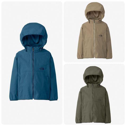 日本童裝 TNF 防UV 驅蟲性能 靜電護理 透氣 親子裝 風褸 100-120cm 男童款/女童款 夏季 OUTERWEAR