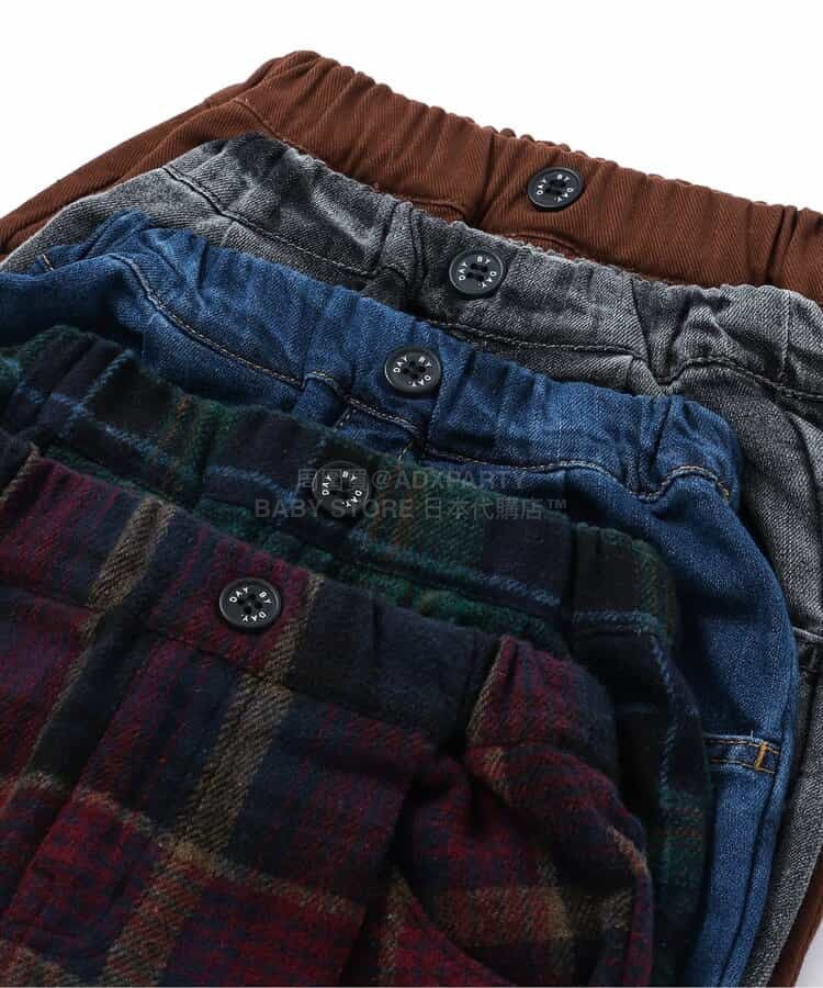 日本童裝 BREEZE 休閒闊腳褲 90-150cm 男童款 冬季 PANTS