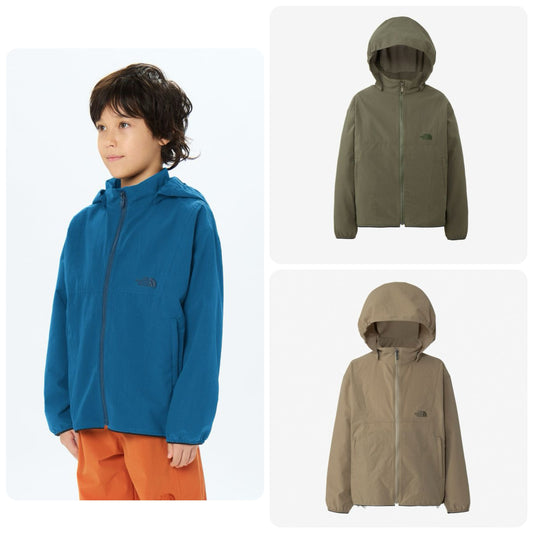 日本童裝 TNF 防UV 驅蟲性能 靜電護理 透氣 親子裝 風褸 130-160cm 男童款/女童款 夏季 OUTERWEAR