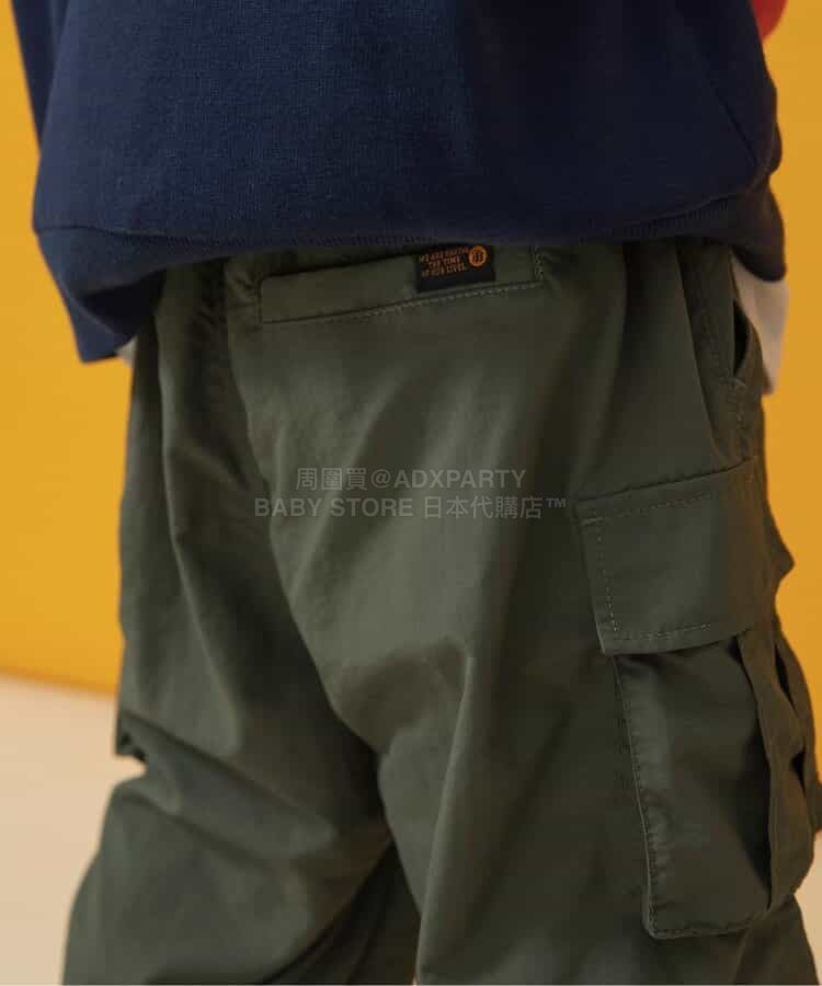 日本童裝 BREEZE 抓毛工裝長褲 90-150cm 男童款 冬季 PANTS