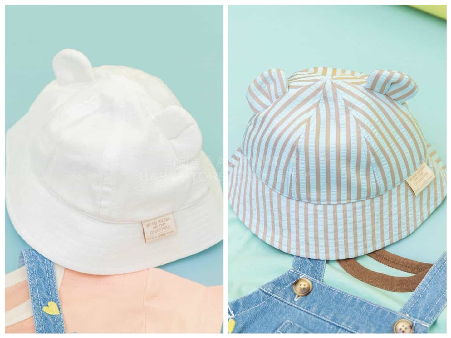 日本直送 BREEZE 漁夫帽 46-48cm 初生嬰兒 帽系列