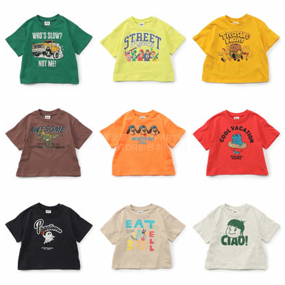 日本童裝 BREEZE 圖案印花上衣 90-150cm 男童款/女童款 夏季 TOPS