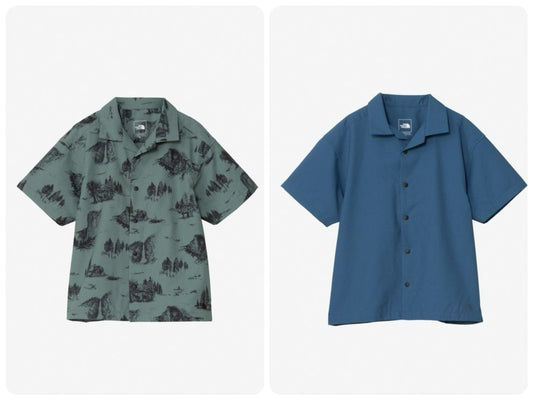 Japanese children's clothing TNF anti-UV parent-child mountain shirt 130-160cm boys/girls summer TOPS 