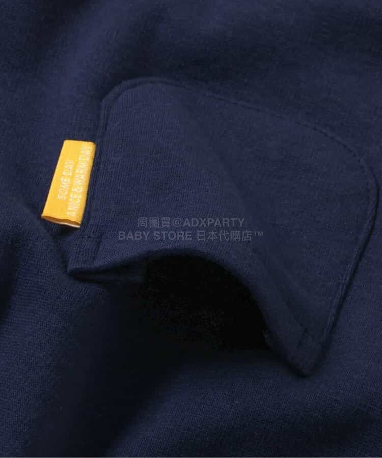 日本童裝 BREEZE 抓毛假兩件衛衣 80-140cm 男童款 冬季 TOPS