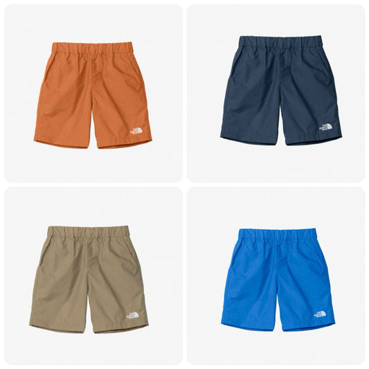 Japanese children's clothing TNF waterproof series static care sports shorts 100-120cm boys'/girls' summer PANTS 