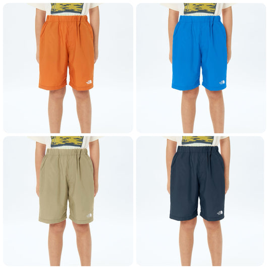 Japanese children's clothing TNF waterproof series static care sports shorts 130-160cm boys'/girls' summer PANTS 