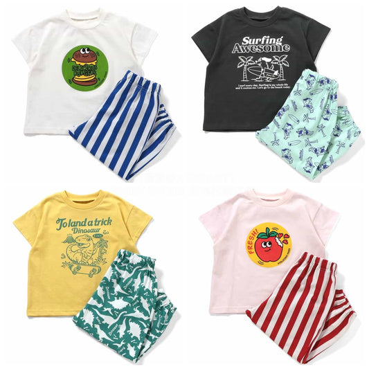 日本童裝 BREEZE 睡衣 80-150cm 男童款/女童款 夏季 睡衣系列